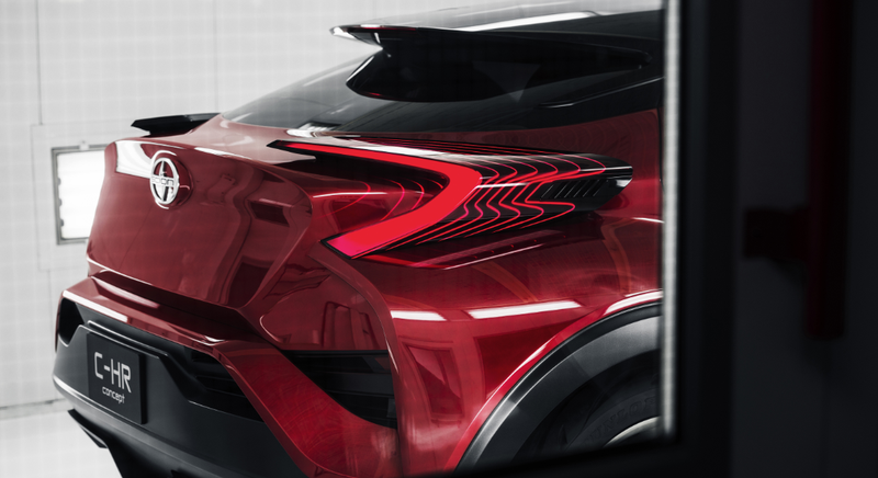 Illustration for article titled A Production Version Of The Puppy-Dog Scion C-HR Is Coming Next Year